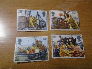 Great Britain  #  956-59  MNH