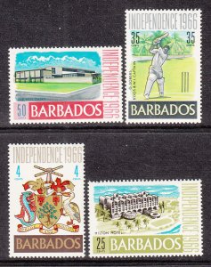 Barbados 290-293 MNH VF