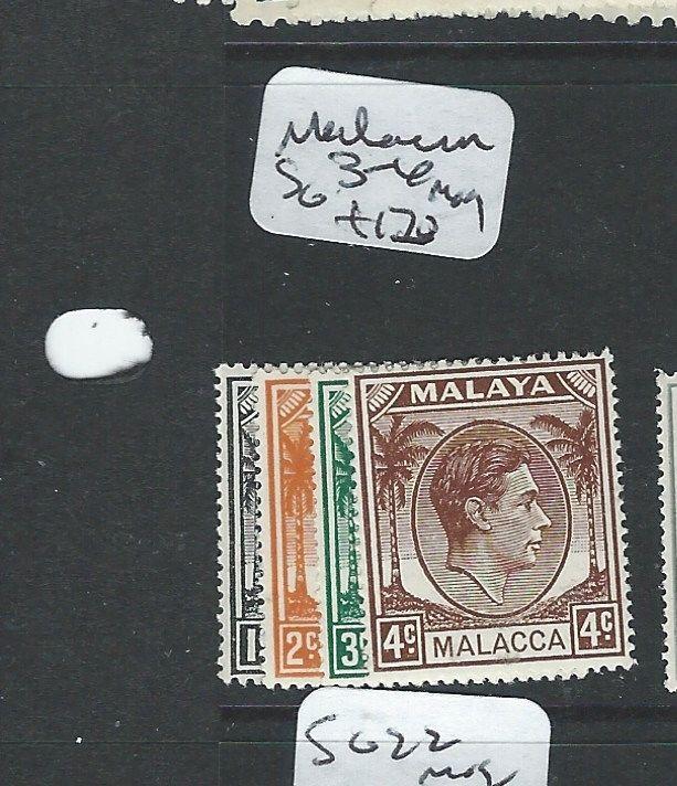 MALAYA MALACCA  (P0210B) KGVI SG 3-6  MOG