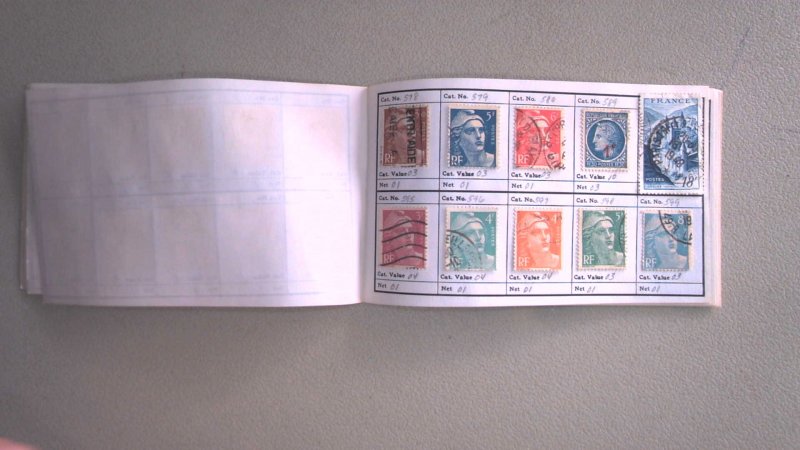 FRANCE COLLECTION IN APPROVAL BOOK, MINT/USED