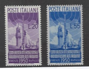 Italy  SC#538-539 MNH F-VF SCV$190.00....Great Opportunity!!