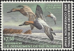 US Scott #RW49 MNH OF XF 1982 US Federal Duck Stamp