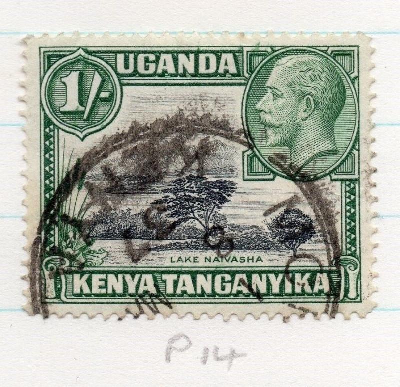 Kenya Uganda Tanganyika 1935 GV Early Issue Fine Used 1S. 198452