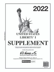 H E Harris Liberty 1 2022 Stamp Album Supplement ( HE HARRIS LIBERTY I 2022 ) 