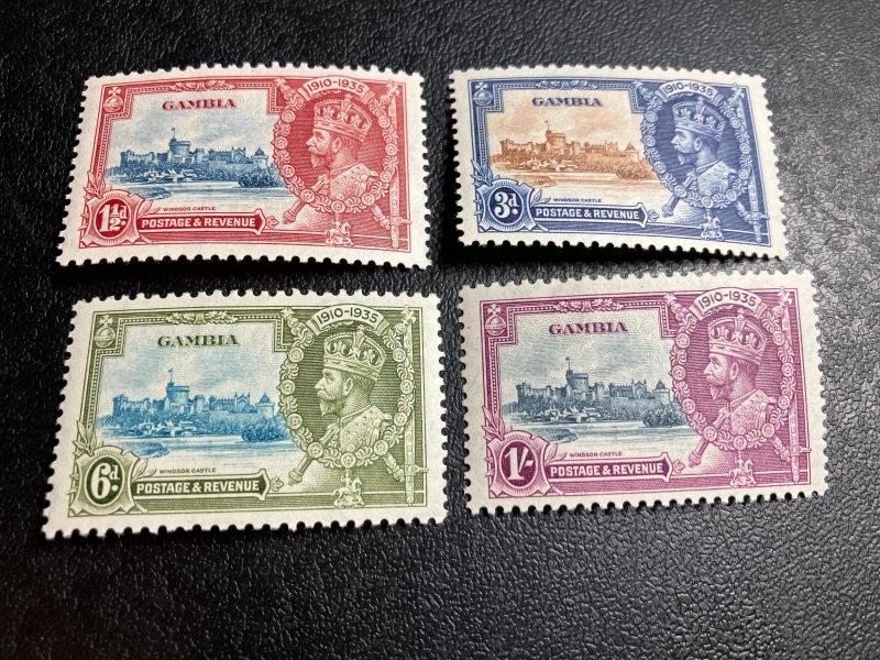 Gambia Scott 125-28 Mint