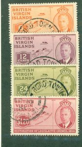 VIRGIN ISLANDS 98-101 USED CV $5.50 BIN $2.75