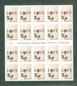 United States #3496a Mint (NH) Multiple (Love)