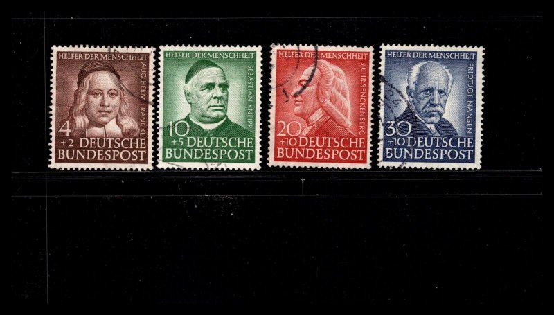 KAPPYS Germany Stamp # B334-B337 USED OG  $80 B69