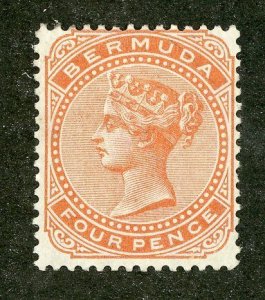 4359 BCX Bermuda 1880 Scott # 17 m(*) (Offers welcome)