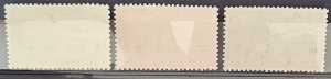 Barbados 1958 Federation sg303-305  Lightly  Mounted Mint As Picture.