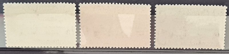 Barbados 1958 Federation sg303-305  Lightly  Mounted Mint As Picture.