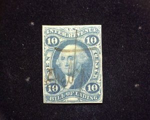 HS&C: Scott #R32a 10 Cent Bill of Lading. Used F/VF US Stamp