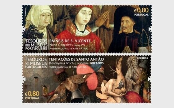 2016  PORTUGAL  -  SG: 4355/56 -  PAINTINGS - UNMOUNTED MINT