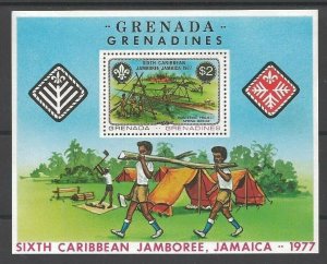 1977 Grenada Grenadines SS Boy Scout 6th Caribbean Jamboree 