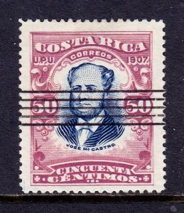 Costa Rica - Scott #66 - Used - Remainder cancel - SCV $2.00