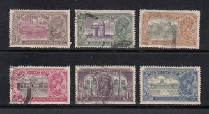 India Scott #129-134 Used