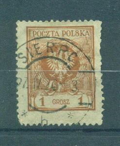 Poland sc# 215 used cat value $.25