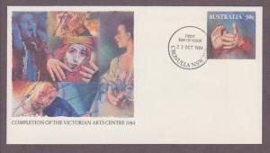 Australia PSE # 085 Completion Victorian Arts Centre FDC - I Combine S/H