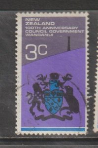 SC495 1972 New Zealand Anniversaries used