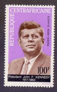 Central African Republic  #C24  MNH  1964  Air John F. Kennedy