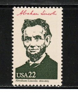 2217G * ABRAHAM LINCOLN ** President 1861-1865 ** U.S, Postage Stamp MNH