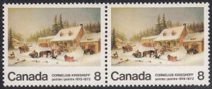 Canada 1972 MNH Sc 610 8c The Blacksmith's Shop Variety