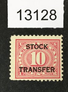 MOMEN: US STAMPS  # RD5 MINT OG NH LOT #13128