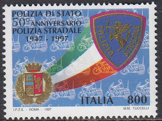 Italy 2189 MNH - State Highway Police