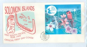 Solomon Islands (British Solomon Islands) #793   (Fdc) (Bird)