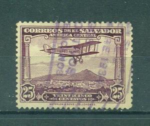 El Salvador sc# C13 used cat value $.25