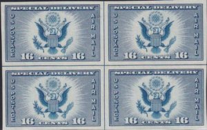 US 771 16¢ Special Delivery Farley Mint Positions No Gum VF Center Line Or C...