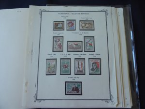 Madagascar 1959-1975 Mainly MNH Stamp Collection on Scott Spec Album Pages
