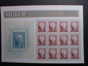 UNITED STATES-1997 SC#3140 -PACIFIC'97 SAN FRANCISCO STAMP SHOW -MNH-SHEET VF