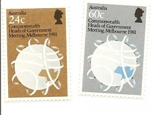 Australia 814-815 MNH