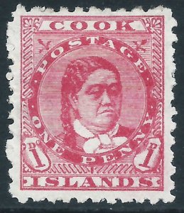 Cook Islands, Sc #31, 1d MH