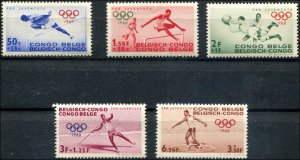Republic Congo SC# B43-7 Olympic Sports Mint HInged