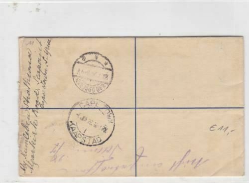 union of south africa 1926 registered  stamps cover ref r16004