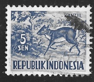 Indonesia #424 5s Lesser Malay Chevrotain