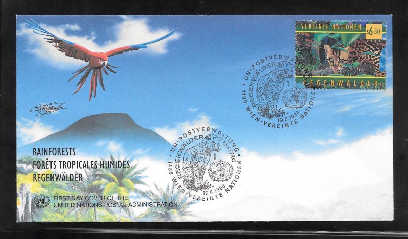 United Nations Vienna #240 FDC Cachet (A2566)