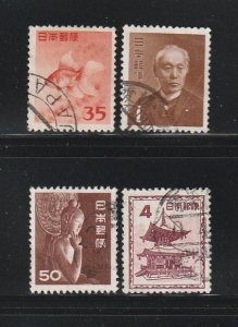 Japan 556-559 Set U Various