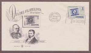 Argentina # 708 , Day of Philately FDC - I Combine S/H