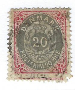 Denmark SC#31 Used F-VF SCV$32.50...Fill a great Spot!