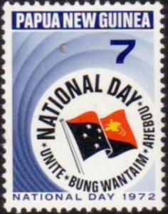 Papua New Guinea 1972 Sc#352 SG#224 7c National Day MNH