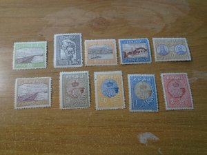 Romania  #  230-39  MH