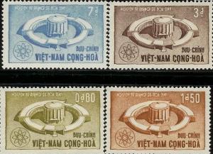 South Vietnam 1964 - SC#231-34 Atomic Energy Reactor Set NH