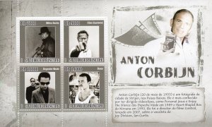 Sao Tome and Principe 2007 ANTON CORBIJN DUTCH PHOTOGRAPHER Sheetlet (4) MNH