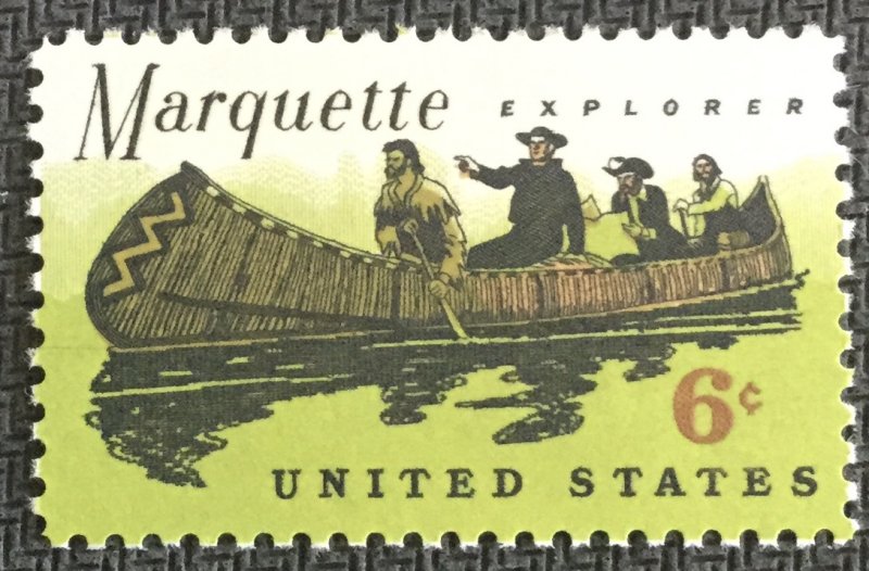 US #1356 MNH Single Marquette SCV $.25 L18