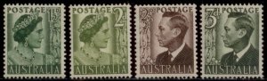 Australia 1950 SC# 230-3 MNH E90