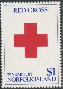 NORFOLK ISLAND Sc#461 1989 Red Cross Anniversary Complete Set OG Mint NH