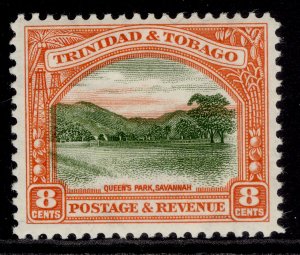 TRINIDAD & TOBAGO GV SG234, 8c sage-green & vermilion, M MINT.